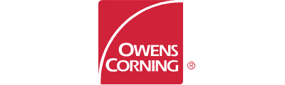 The logo of JobNimbus's partner, Owens Corning